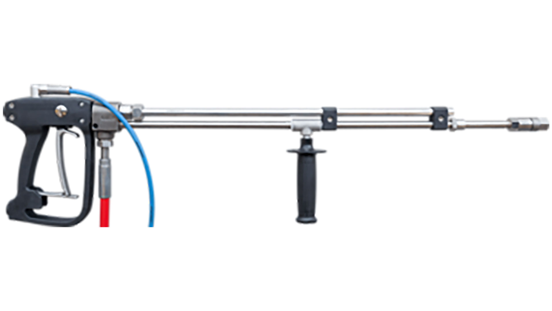 High-pressure spray guns