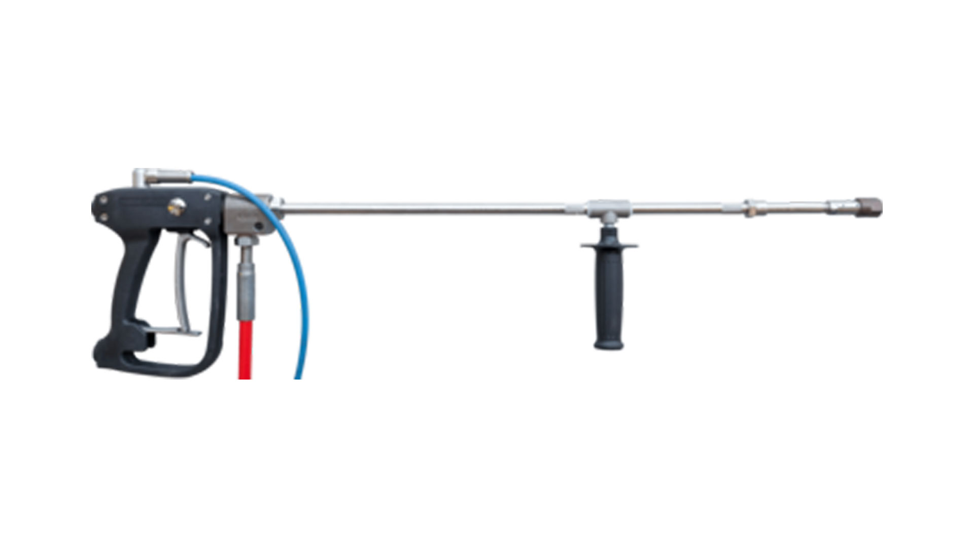 High-pressure spray guns