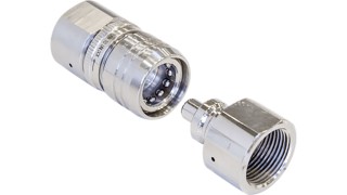 High-pressure snap coupling