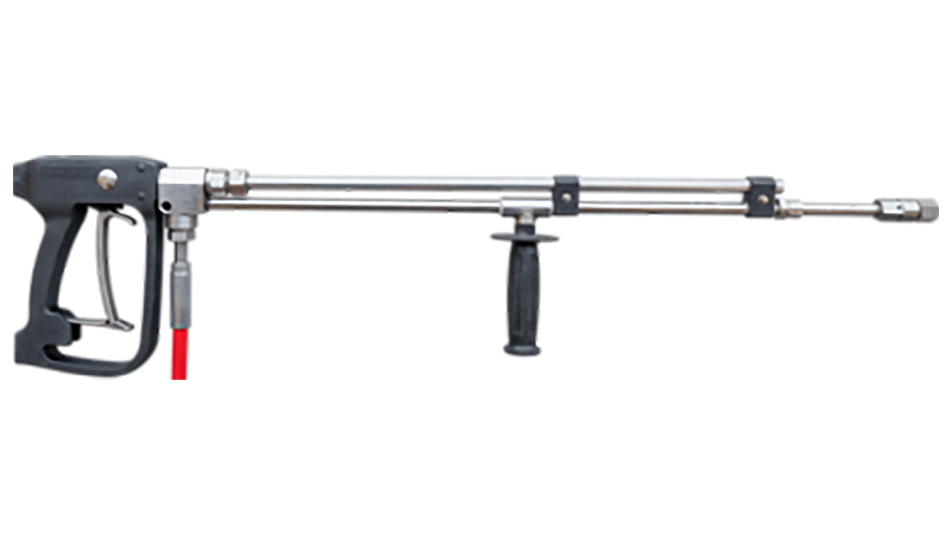 High-pressure spray guns